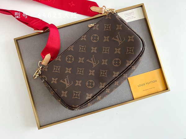 ルイヴィトンバッグ側面デザイン